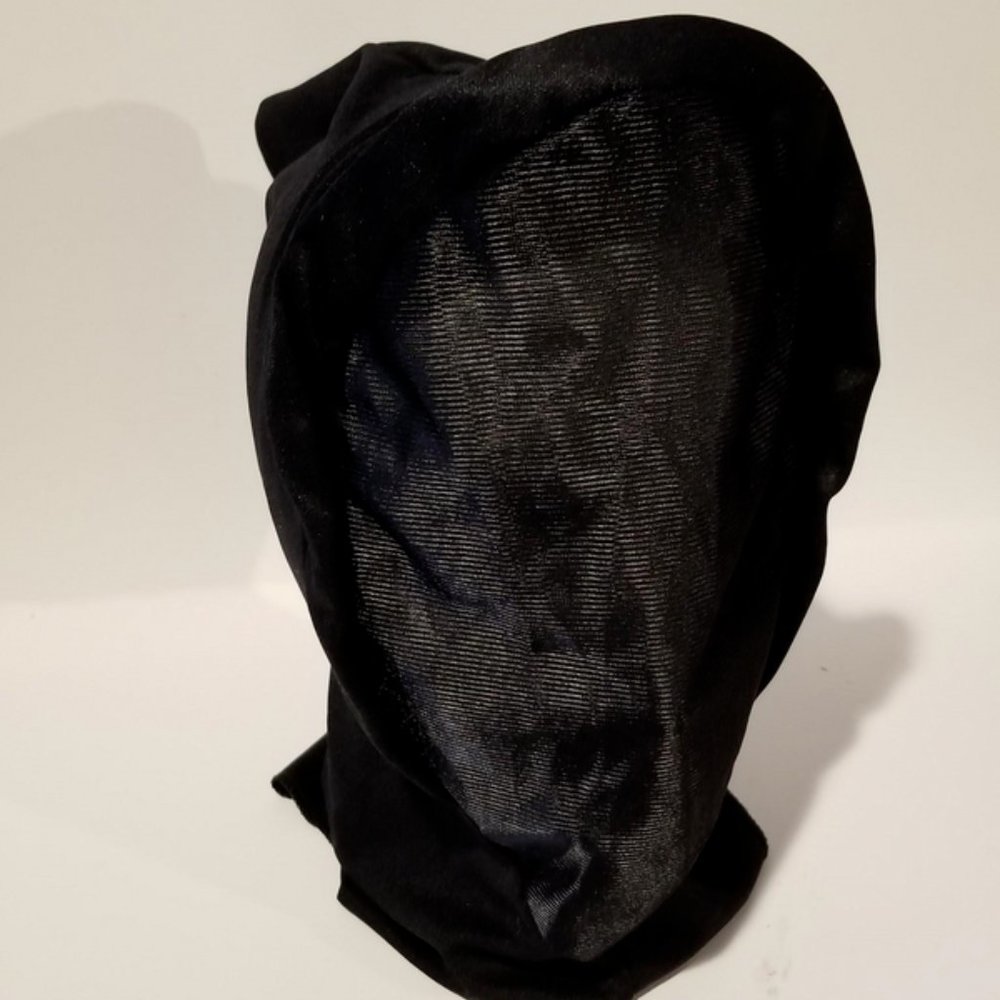 Black Full Face Ninja Villain Mask